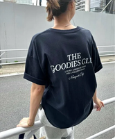 JOURNAL STANDARD relume GOODIES CLUB ロゴ刺繍TEE ジャーナル スタンダード レリューム トップス カットソー・Tシャツ ネイビー ホワイト グリーン【送料無料】