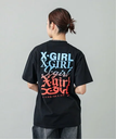 X-girl X-girl VARIOUS LOGOS S/S TEE エックスガール トップス カットソー・Tシャツ ブラック ネイビー ホワイト【送料無料】