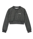 【SALE／30%OFF】X-girl GLITTER SWEAT CREW NECK TOP X-girl エックスガール トップス スウェット・トレーナー ブラック グレー【送料無料】