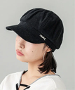 X-girl NEWSBOY CAP X-girl エックスガール 帽子 キャスケット ブラック ホワイト【送料無料】