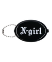 X-girl OLD ENGLISH LOGO COIN CASE X-girl エックスガール 財布・ポーチ・ケース コインケース・小銭入れ・札入れ ブラック ブラウン ネイビー