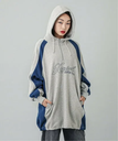 【SALE／10%OFF】X-girl PANELED SWEAT ANORAK DRESS X-girl エックスガール ワンピース・ドレス ワンピース グレー ブラック カーキ【送料無料】