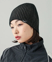 X-girl BICOLOR BEANIE X-girl エックスガール 帽子 ニット帽・ビーニー ブラック カーキ【送料無料】