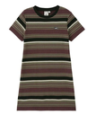 X-girl STRIPED FITTED S/S DRESS X-girl エックスガール ワンピース・ドレス ワンピース レッド ネイビー【送料無料】