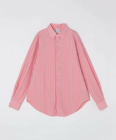 【SALE／40%OFF】SHIPS MEN GP/GS/GP: REGULAR COLLAR LONG SLEEVE SHIRT シップス トップス シャツ・ブラウス ピンク ブルー【送料無料】