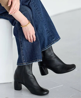 【SALE／30%OFF】JOURNAL STANDARD 【atelier brugge/アトリエブルージュ】Oblique short boots 24PS-34 ジャーナル スタンダード シューズ・靴 ブーツ ブラック シルバー【送料無料】