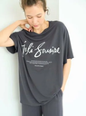 gelato pique COOLレーヨンロゴBIGTシャツ ジェラートピケ インナー・ルームウェア その他のインナー・ルームウェア グレー グリーン【送料無料】