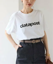 VERMEIL par iena PERSONAL EFFECTS(パーソナル エフェクツ) Design Datapost 5119004 ヴェルメイユ パー イエナ トップス カットソー・Tシャツ ホワイト【送料無料】