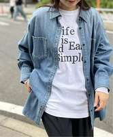 【SALE／30%OFF】JOURNAL STANDARD ロゴロングT ジャーナル スタンダード トップス カットソー・Tシャツ ホワイト【送料無料】