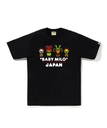 A BATHING APE BABY MILO JAPAN TEE ア ベイシング エイプ トップス カットソー・Tシャツ ブラック ホワイト【送料無料】