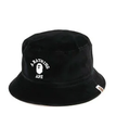 A BATHING APE ONE POINT BUCKET HAT ア ベイシング エイプ 帽子 ハット ブラック グリーン パープル【送料無料】