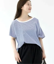 IENA FOLKIN' VIOLETTE ROOM/フォーキン バイオレットルーム ASYMMETRY TEE Tシャツ 710122 イエナ トップス カットソー・Tシャツ ブラック【送料無料】