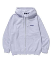 XLARGE STANDARD LOGO ZIP HOODED SWEATSHIRT エクストララージ トップス パーカー・フーディー グレー ベージュ ブラック ネイビー【送料無料】