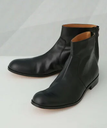 NANO universe PADRONE THE STANDARD LINE/別注 BACK ZIP BOOTS / バックジップブーツ ナノユニバース シューズ・靴 その他のシューズ・靴 ブラック【送料無料】