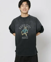 【SALE／30%OFF】niko and ... 【SCREEN STARS(スクリーンスターズ)】別注ヴィンテージラグランスリーブTシャツ ニコアンド トップス カットソー・Tシャツ グレー ベージュ パープル【送料無料】