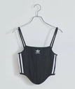 VIS 【adidas】 3CORSET B1【WEB限定】 ビス トップス キャミソール ブラック【送料無料】