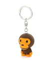 A BATHING APE BABY MILO KEYCHAIN ア ベイシング エイプ ファッション雑貨 チャーム・キーチェーン ブラウン【送料無料】