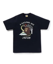 A BATHING APE JAPANESE CULTURE TEE ア ベイシング エイプ トップス カットソー・Tシャツ ネイビー ホワイト【送料無料】