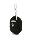 A BATHING APE APE HEAD FAUX FUR KEYCHAIN ア ベイシング エイプ ファッション雑貨 チャーム・キーチェーン ブラック ブラウン【送料無料】