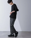 【SALE／20%OFF】NANO universe Gramicci/別注 TECK KNIT PIN TUCK PANT ナノユニバース パンツ その他のパンツ グレー ブラック【送料無料】