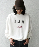 【SALE／40%OFF】SHIPS any 【SHIPS any別注】J.J.Mercer: OLD & NEW CLASSIC スウェット 24AW◇ シップス トップス スウェット・トレーナー ホワイト ブラック【送料無料】