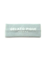 gelato pique 【HOMME】ウォッシャブルスムーズィーヘアバンド ジェラートピケ インナー・ルームウェア その他のインナー・ルームウェア ホワイト ネイビー