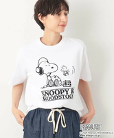 【SALE／60%OFF】Dessin 【ユニセックス】Dessin*PEANUTS Tシャツ デッサン トップス カットソー・Tシャツ ホワイト ブルー ネイビー