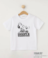 【SALE／50%OFF】Dessin 【リンクコーデ】Dessin*PEANUTS Tシャツ デッサン トップス カットソー・Tシャツ ホワイト ブルー ネイビー