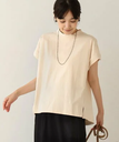 【SALE／40%OFF】Bou Jeloud sleeve twist モックネックコンパクトトップス バブ / ブージュルード トップス カットソー・Tシャツ ホワイト カーキ パープル ブラック