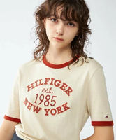 TOMMY HILFIGER バーシティクルーネックショートスリーブリンガーシャツ トミーヒルフィガー トップス カットソー・Tシャツ【送料無料】