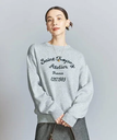 【SALE／30%OFF】BEAUTY&YOUTH UNITED ARROWS エンブロイダリー ロゴ クルーネック ニットプルオーバー ビューティー＆ユース　ユナイテッドアローズ トップス ニット グレー ブラック レッド【送料無料】