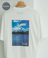 【SALE／40%OFF】URBAN RESEARCH DOORS 『別注』Foxfire*DOORS フォトプリントTシャツ アーバンリサーチドアーズ トップス カットソー・Tシャツ ホワイト グレー