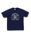 A BATHING APE JAPANESE TATTOO ON GENERAL TEE ア ベイシング エイプ トップス カットソー・Tシャツ ネイビー ホワイト【送料無料】