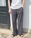 Spick & Span ≪WEB限定追加≫ドライストレッチイージーパンツ スピックアンドスパン パンツ その他のパンツ グレー【送料無料】