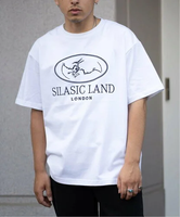 JOINT WORKS SILAS/サイラス SILASIC SILASIC LAND S/S TEE 110243011010 ジョイントワークス トップス カットソー・Tシャツ ホワイト ネイビー【送料無料】