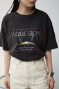 AZUL BY MOUSSY ビンテージプリントTシャツ アズールバイマウジー トップス カットソー・Tシャツ ブルー オレンジ