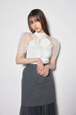 【SALE／40%OFF】rienda バックオープンニットトップス リエンダ トップス ニット ホワイト ピンク ブラック【送料無料】