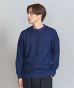 【SALE／70%OFF】BEAUTY&YOUTH UNITED ARROWS アゼ クルーネック ニット -ウォッシャブル- ユナイテッドアローズ アウトレット トップス ニット ネイビー グレー ブルー【送料無料】