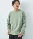 【SALE／50%OFF】UNITED ARROWS green label relaxing スビン ツイル クルーネック カットソー ユナイテッドアローズ アウトレット トップス カットソー・Tシャツ グリーン ホワイト グレー ネイビー