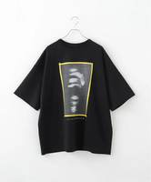 JOINT WORKS Name./ネーム SILKETE COTTON TEE MODLITBA NMAC-008 ジョイントワークス トップス カットソー・Tシャツ ブラック ブラウン【送料無料】