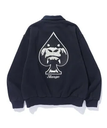 【SALE／30%OFF】XLARGE SWEAT VARSITY JACKET エクストララージ トップス パーカー・フーディー ブラック ネイビー【送料無料】