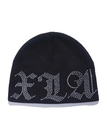 XLARGE RHINESTONE LOGO KNIT CAP エクストララージ 帽子 キャップ ブラック【送料無料】