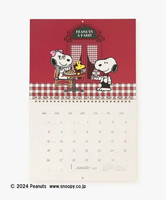 【SALE／30%OFF】Afternoon Tea LIVING カレンダーA4/PEANUTS アフタヌーンティー・リビング 文房具 その他の文房具 レッド