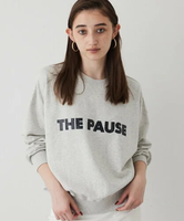 Whim Gazette 【THE PAUSE】THE PAUSEスウェット ウィム ガゼット トップス カットソー・Tシャツ グレー ブラック【送料無料】