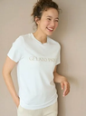 gelato pique ロゴTシャツ ジェラートピケ インナー・ルームウェア その他のインナー・ルームウェア ホワイト ピンク【送料無料】