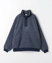 【SALE／50%OFF】UNITED ARROWS green label relaxing 【別注】＜sportswear*GLR or＞ボア スタンド ブルゾン ユナイテッドアローズ アウトレット ジャケット・アウター ブルゾン・ジャンパー ネイビー グレー【送料無料】