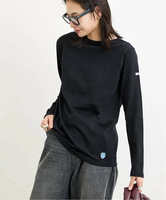 JOURNAL STANDARD 【ORCIVAL/オーシバル】 40/2 JERSEY L/S OR-C0137 ジャーナル スタンダード トップス カットソー・Tシャツ ブラック ホワイト オレンジ【送料無料】