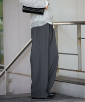 JOURNAL STANDARD 《追加2》ウールライクストレッチワイドパンツ ジャーナル スタンダード パンツ その他のパンツ グレー ブラック ベージュ ピンク【送料無料】