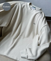 URBAN RESEARCH DOORS 『別注』LACOSTE*DOORS thick pique mock Long-Sleeve アーバンリサーチドアーズ トップス カットソー・Tシャツ ブラウン【送料無料】