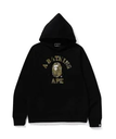 A BATHING APE BITMAP COLLEGE PULLOVER HOODIE ア ベイシング エイプ トップス パーカー・フーディー ブラック グリーン ホワイト【送料無料】